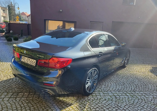 BMW Seria 5 cena 129000 przebieg: 62000, rok produkcji 2019 z Pleszew małe 436